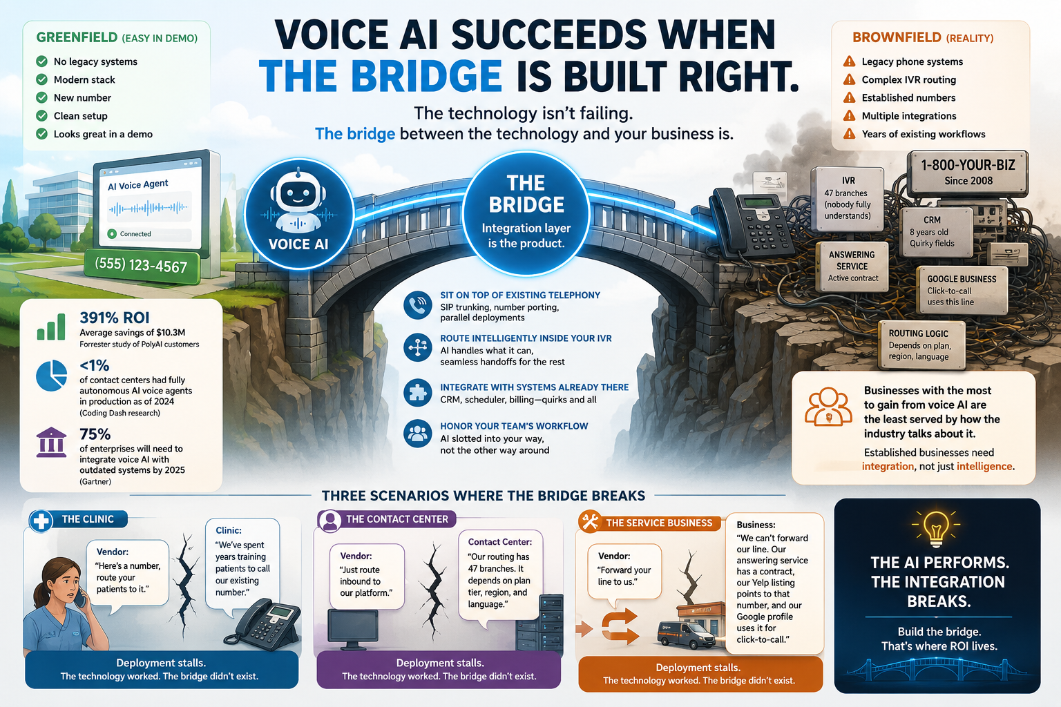 The Real Reason Voice AI Deployments Fail (It's Not the AI)